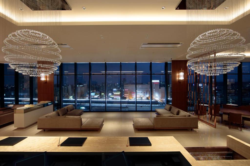 Posezení v ubytování Candeo Hotel Utsunomiya