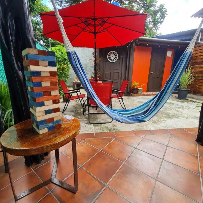 Patio nebo venkovní prostory v ubytování Casa-cabaña Jefe Indio /Playa Cacique