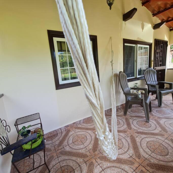 Posezení v ubytování Casa-cabaña Jefe Indio /Playa Cacique
