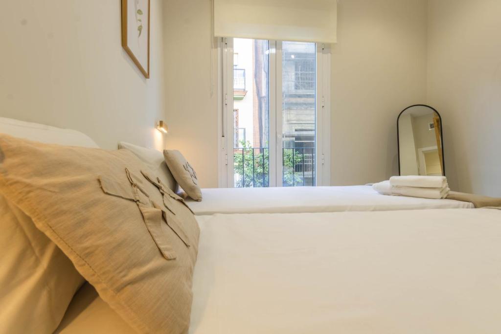Posteľ alebo postele v izbe v ubytovaní Apartamento Anita's Place Cordoba