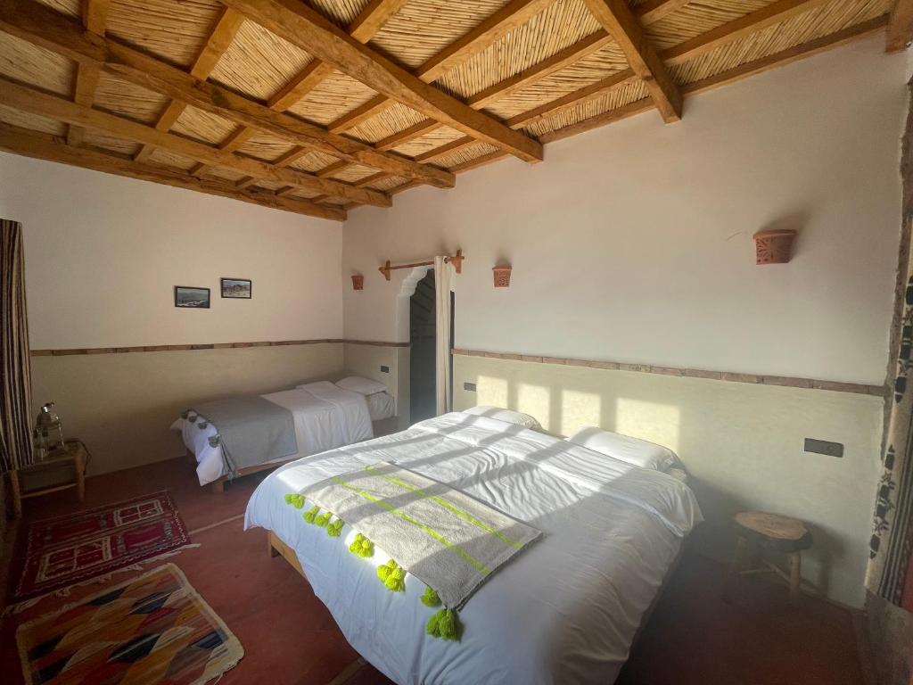 Issouganes N Toubkal Maison d hôtes - Triple Room With Mountain View