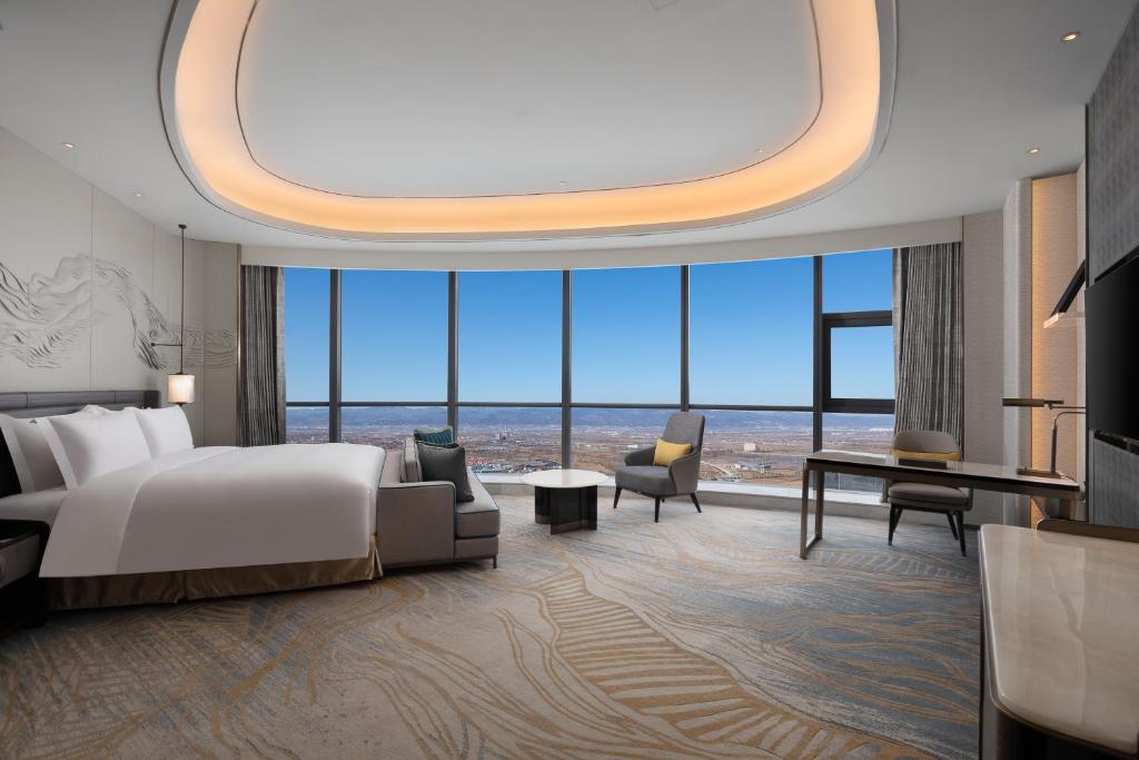 Wyndham Grand Shanxi Xiaohe Xincheng - Sala De Rey De Lujo Familiar