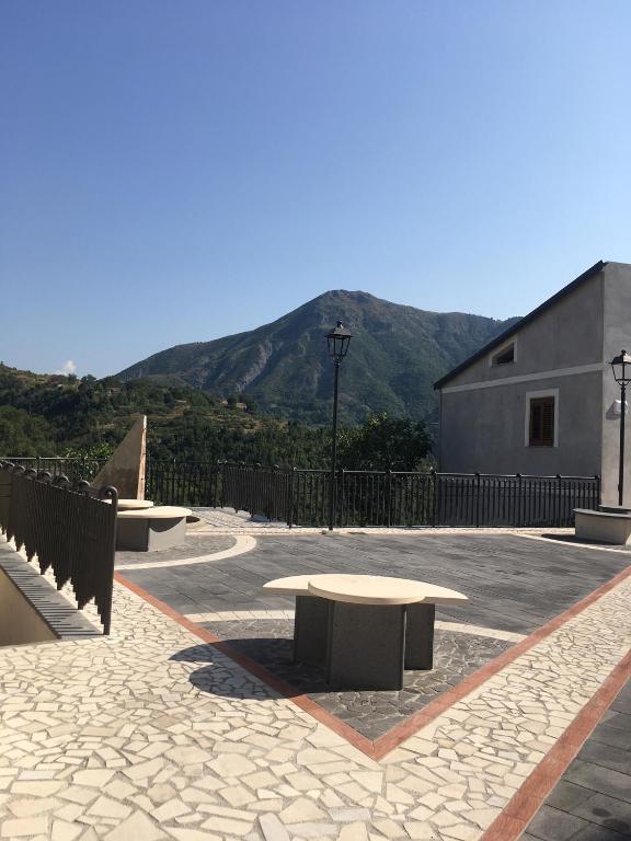 Nespecifikovaný výhled na hory nebo výhled na hory při pohledu z bed and breakfast