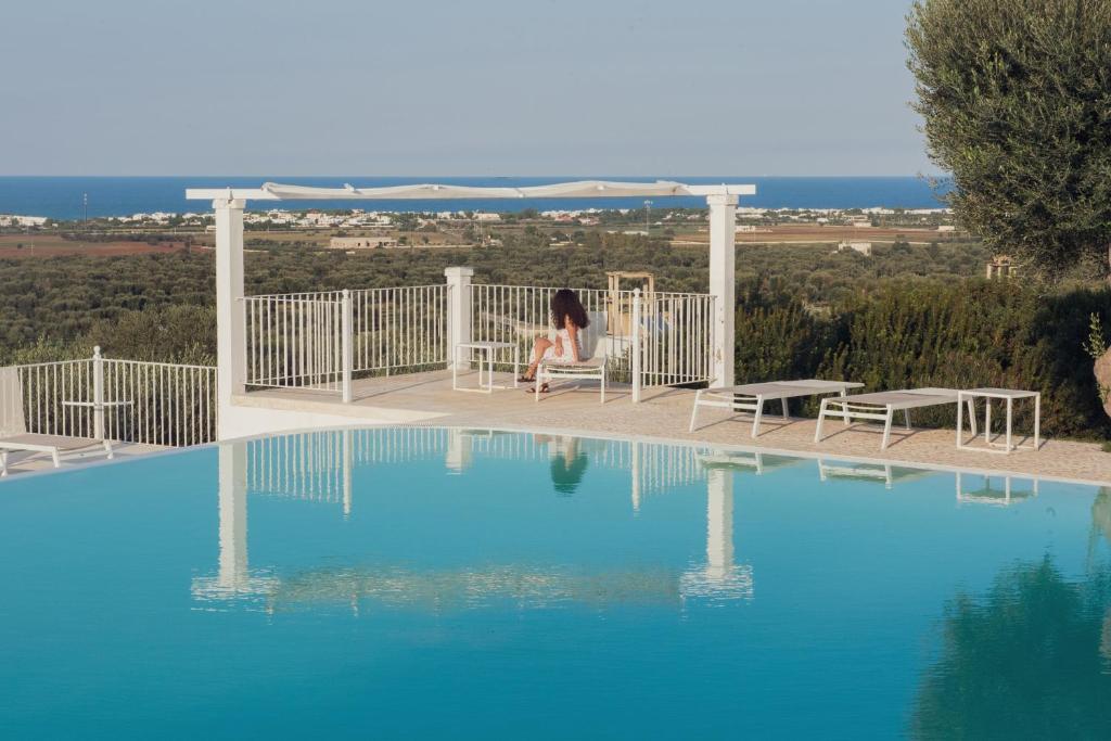 Basen w obiekcie Corte Di Ferro Hotel & Wellness Resort lub w pobliżu