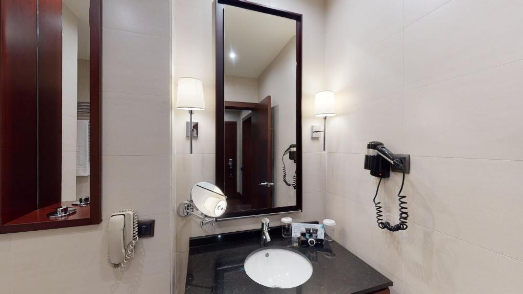 Kúpeľňa v ubytovaní Hotel Barcelona Center