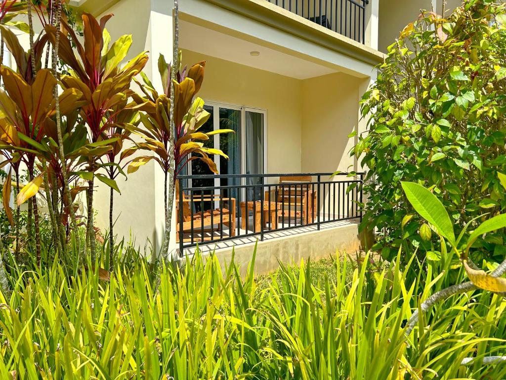 Zahrada ubytování The Seaboards Apartments Seychelles