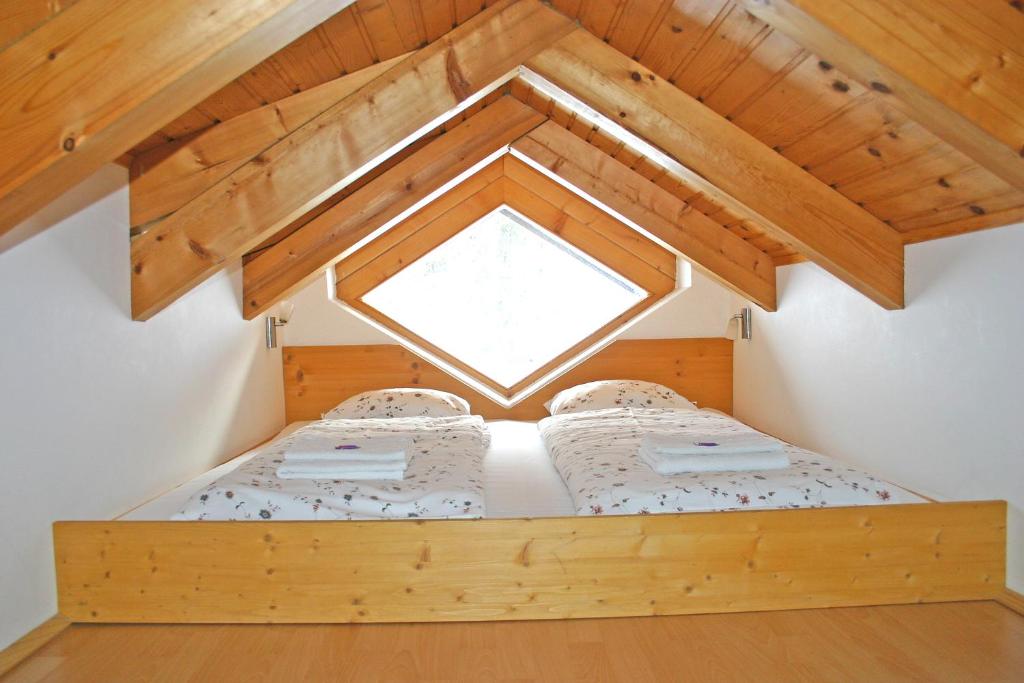 Postel nebo postele na pokoji v ubytování Landhaus Gaisriegl