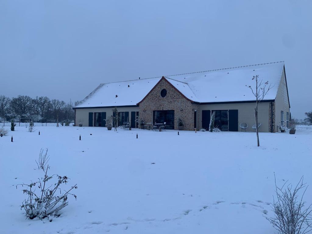 Aux 3 Forêts v zimě