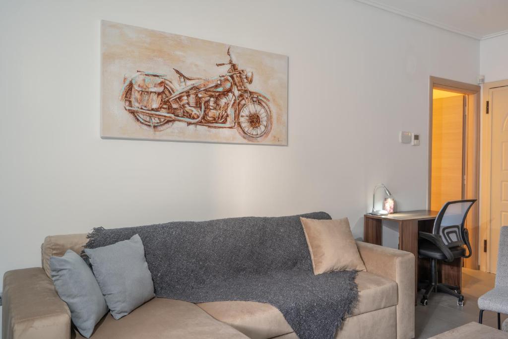 Posedenie v ubytovaní Relaxing 1bd apt. w/private balcony