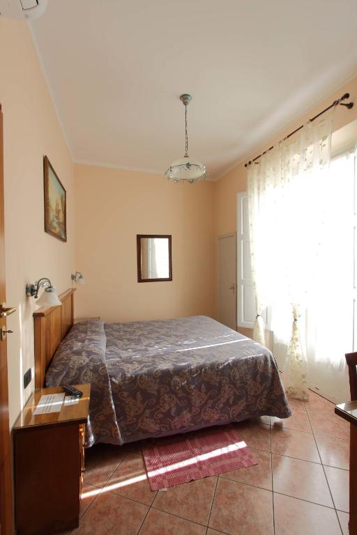 Posteľ alebo postele v izbe v ubytovaní Hotel Margaret
