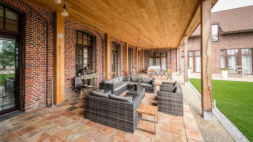 Posezení v ubytování Hotel De Pupiter
