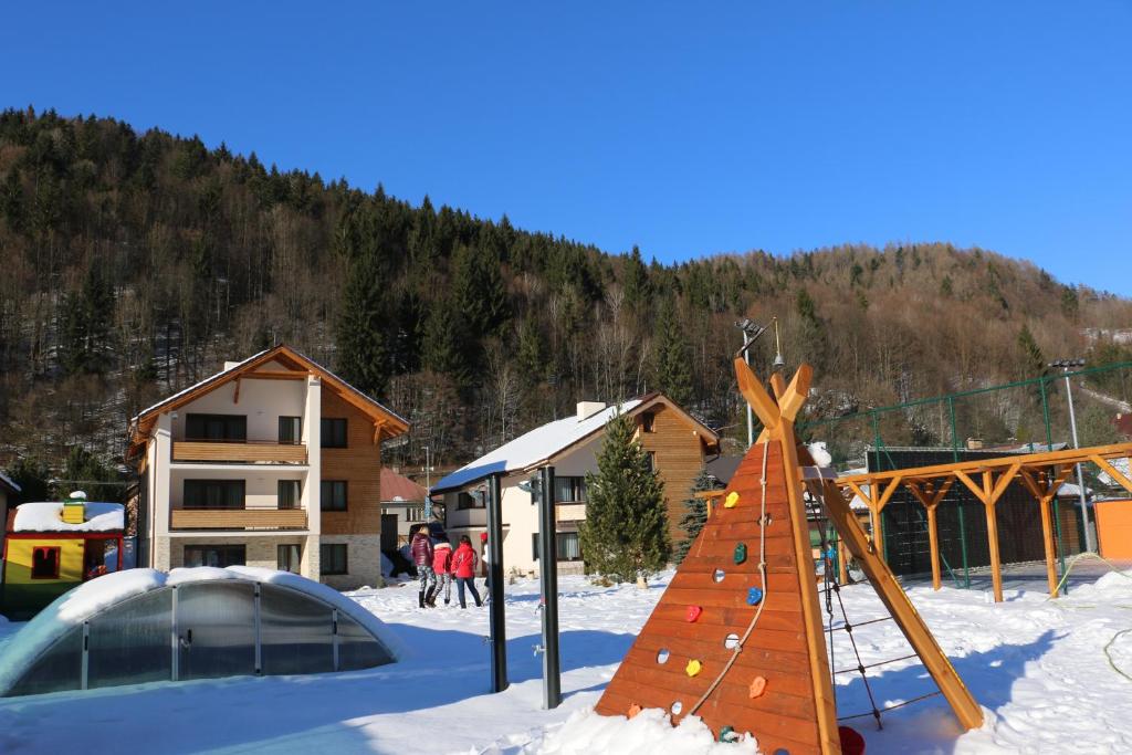 Wellness Simply Relax - Chopok- privátna vírivka, sauna v zimě