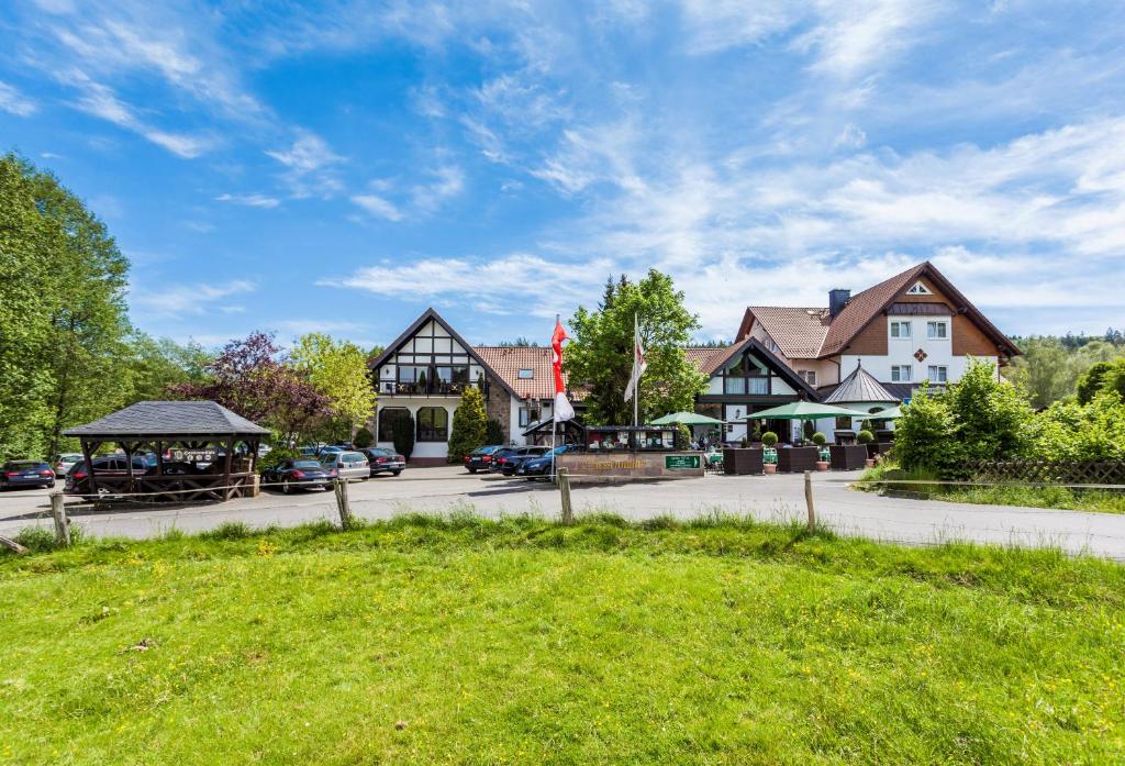 Zahrada ubytování Landgasthof Hessenmühle