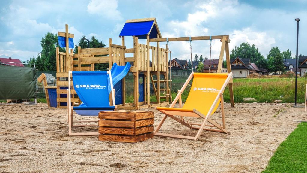 Detský kútik v ubytovaní Apartamenty Sun & Snow Resorts C Białka Tatrzańska z sauną
