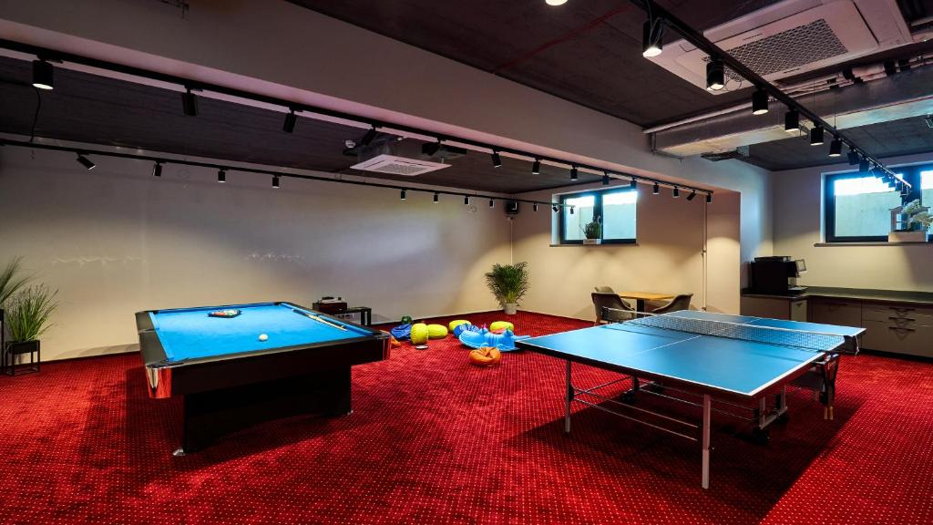 Herňa v ubytovaní Apartamenty Sun & Snow Resorts C Białka Tatrzańska z sauną