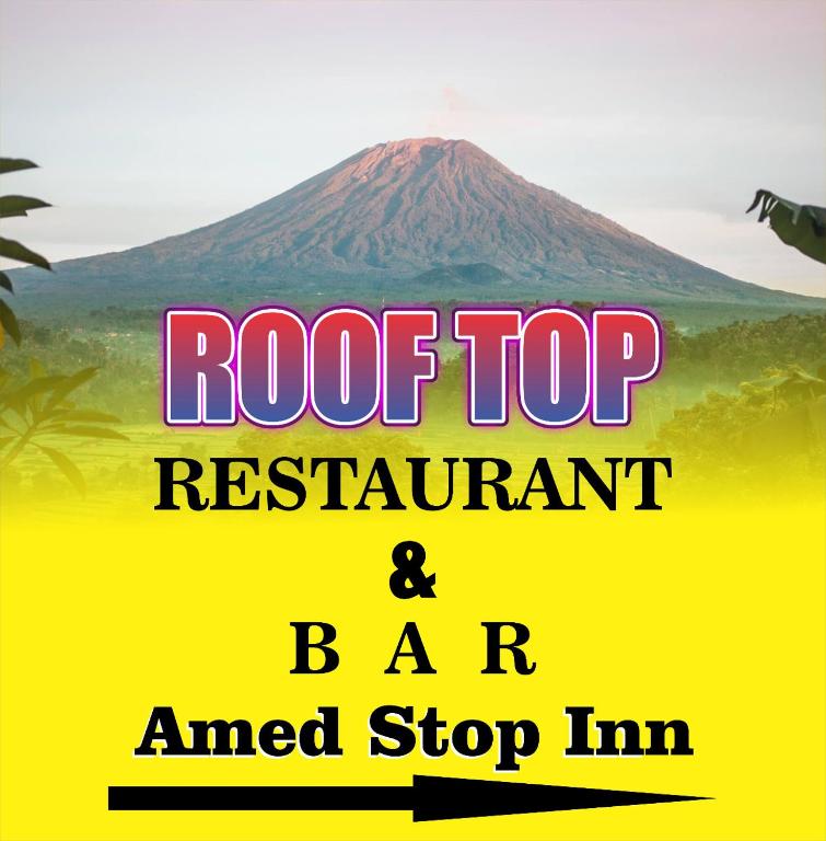 Amed Stop Inn Homestay, Rooftop Restaurant and Bar, Amed Updated 2023