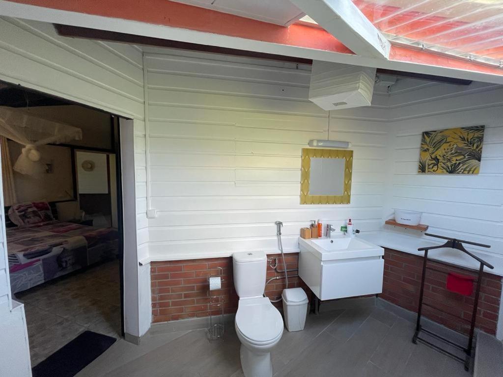 Posezení v ubytování B&B Plage Des Raisiniers