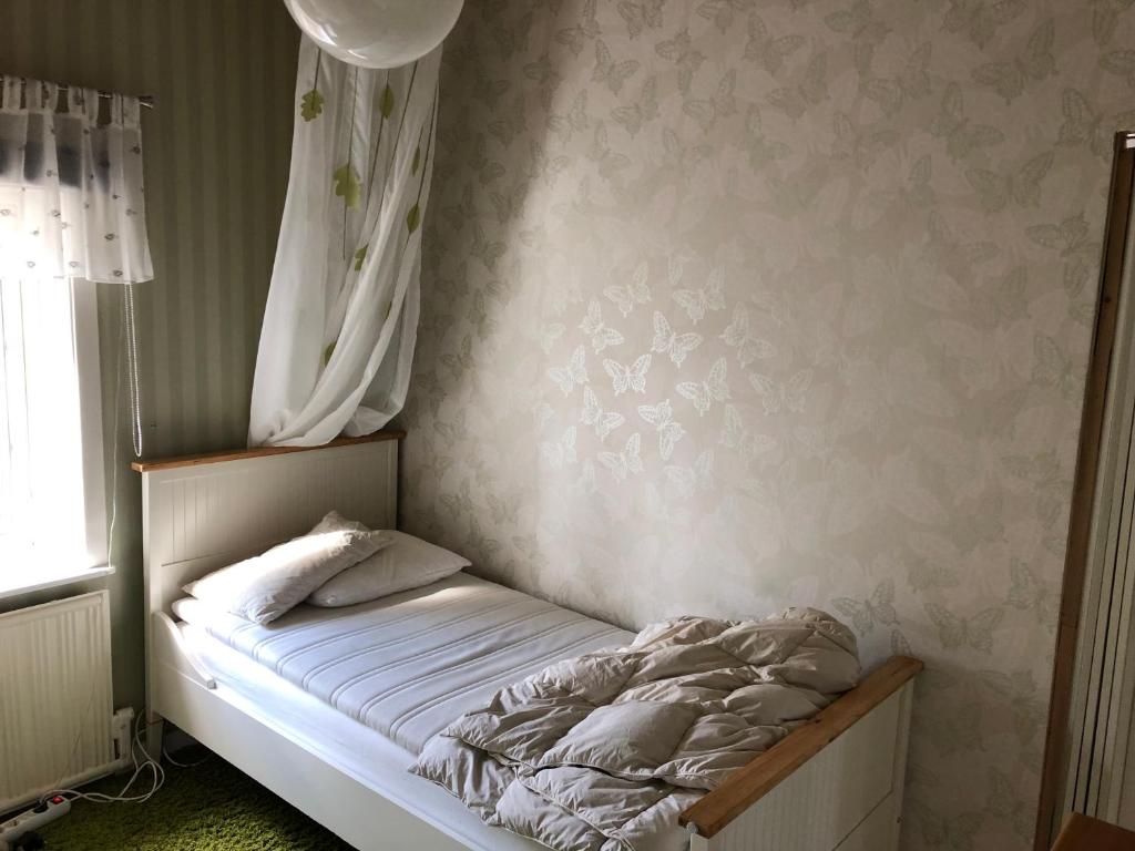 Postel nebo postele na pokoji v ubytování Stuga , Funäsdalen