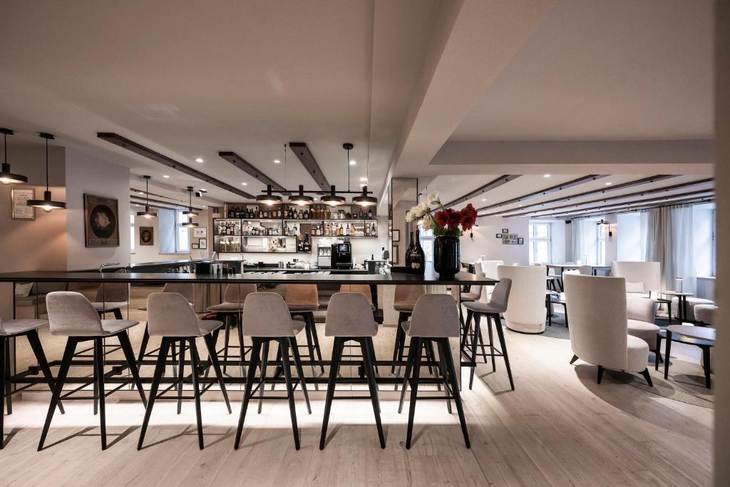 Posezení v ubytování HOTEL & SPA Goldene Rose