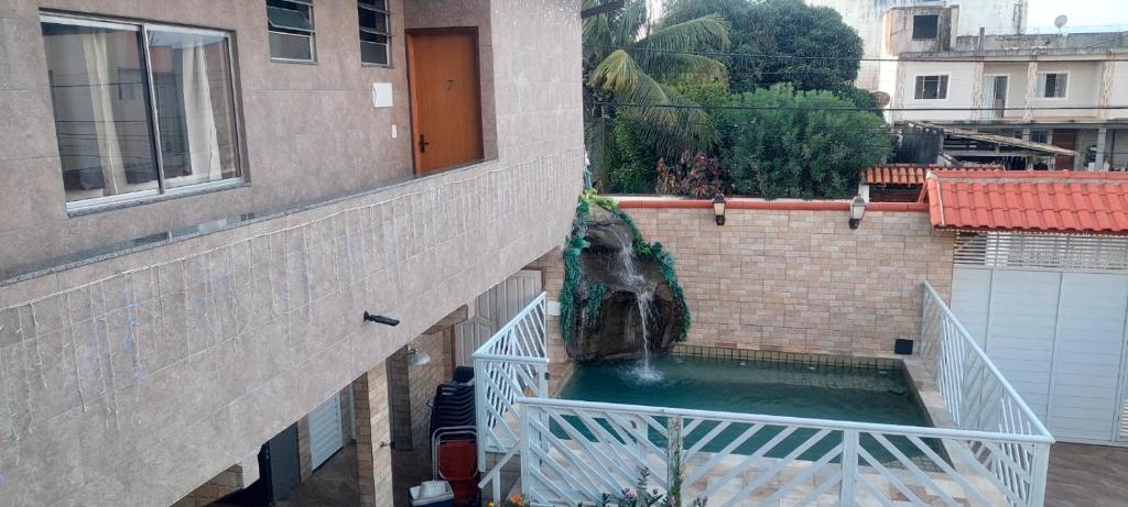 Balkón nebo terasa v ubytování Hostel Falcão-Suites Privativas com Ar Condicionado