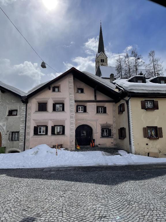 Budova, kde se apartmán nachází
