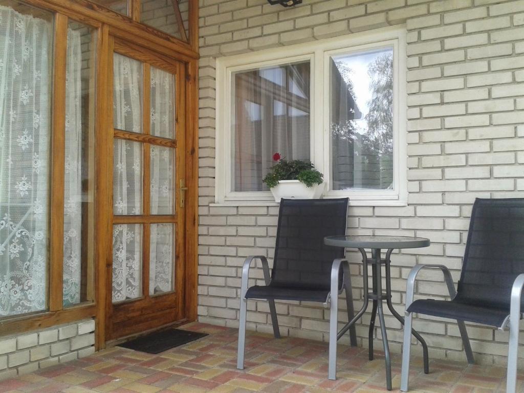 Patio nebo venkovní prostory v ubytování Bundics Vendégházak