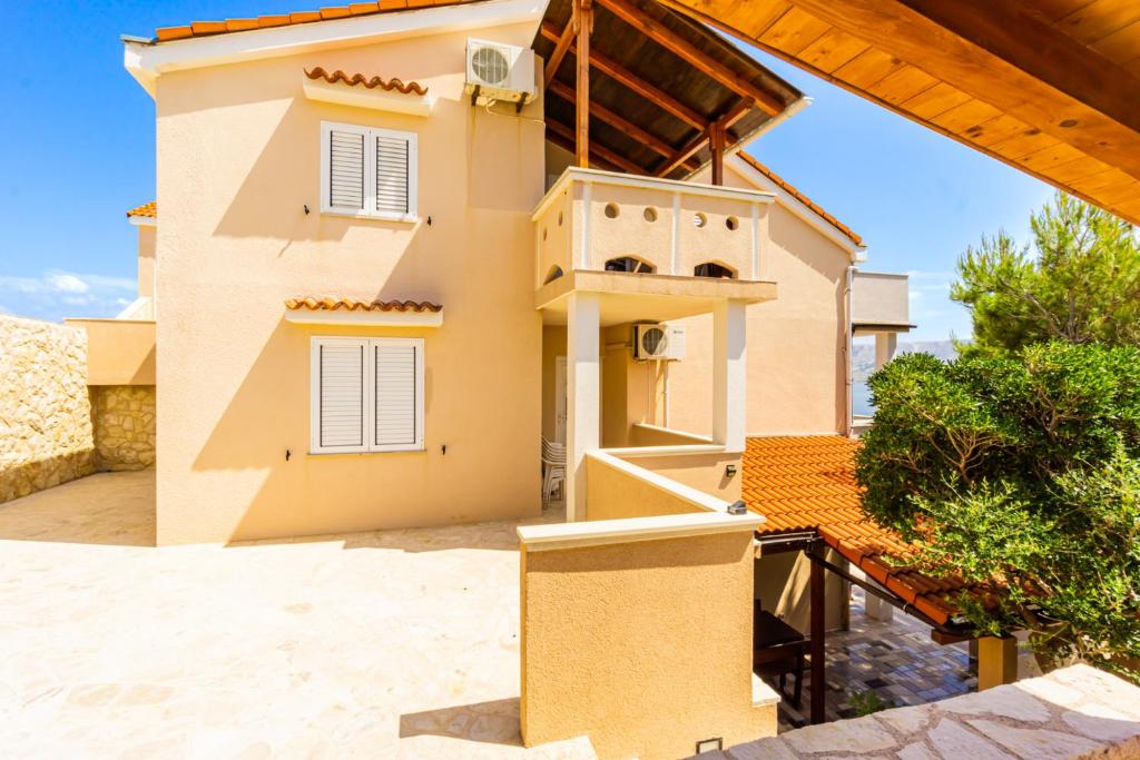 Balkón nebo terasa v ubytování Marva stylish Mediterranean accomodation with beautiful view