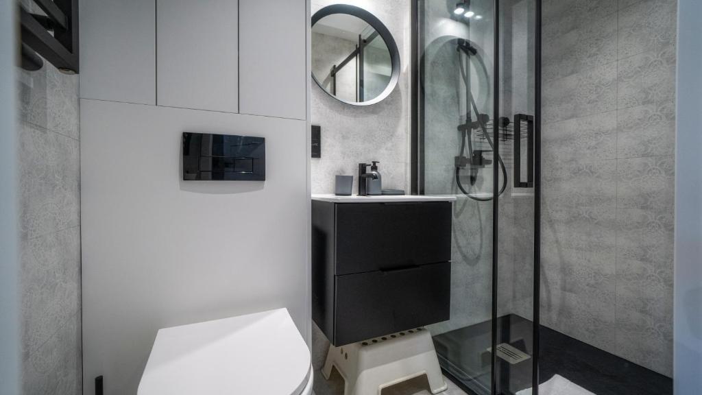 Kúpeľňa v ubytovaní Apartamenty Sun & Snow Resorts C Białka Tatrzańska z sauną