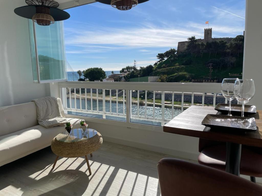 Balkón nebo terasa v ubytování Piso en Fuengirola Castillo Sohail