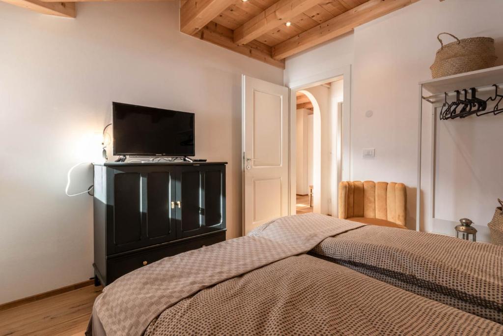 Postel nebo postele na pokoji v ubytování Casa Flora
