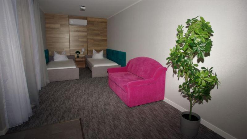 Istumisnurk majutusasutuses Hotelik B&B Pod Dębami