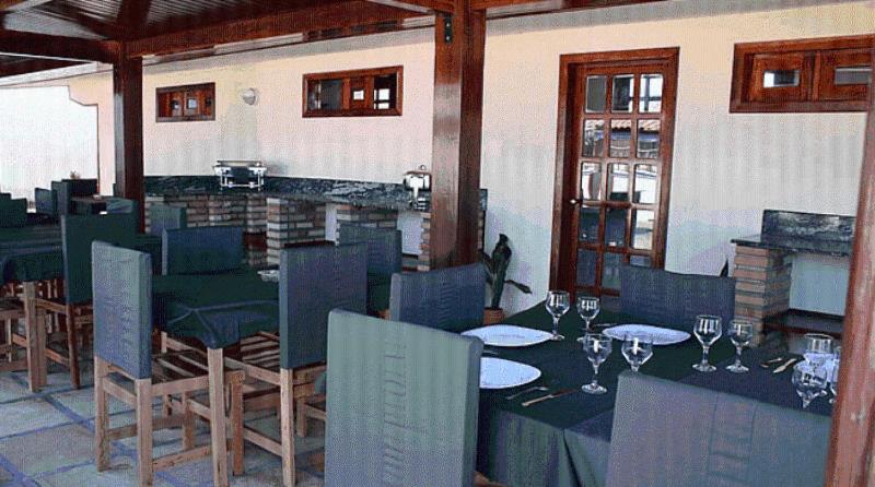 Restaurace v ubytování Hotel Pousada Canoa Quebrada