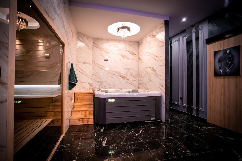 Vannituba majutusasutuses Spa Lux Apatin