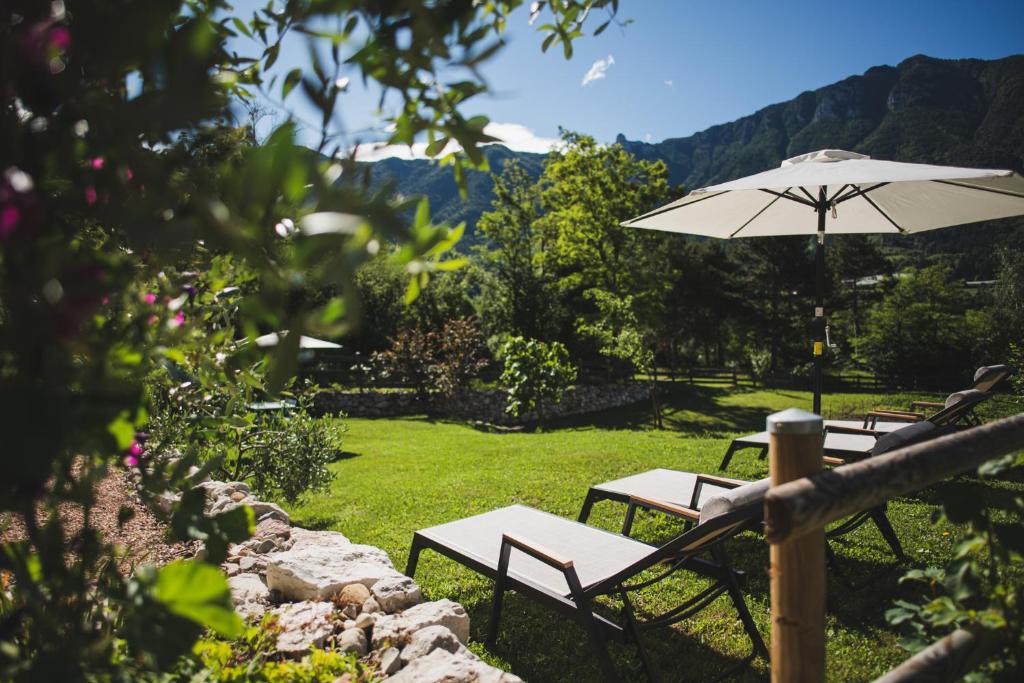 Výhľad na hory alebo výhľad na hory priamo z of the bed and breakfast