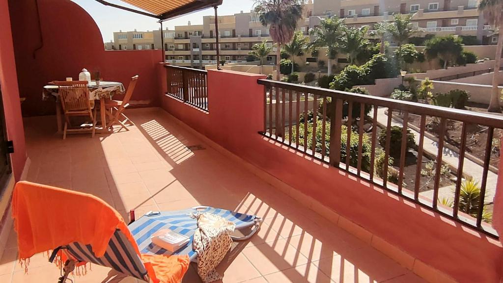 Balkón alebo terasa v ubytovaní CM 2 bd appartment near the sea