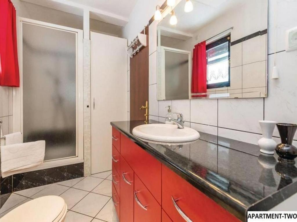 Kúpeľňa v ubytovaní Apartment Monte Rosa