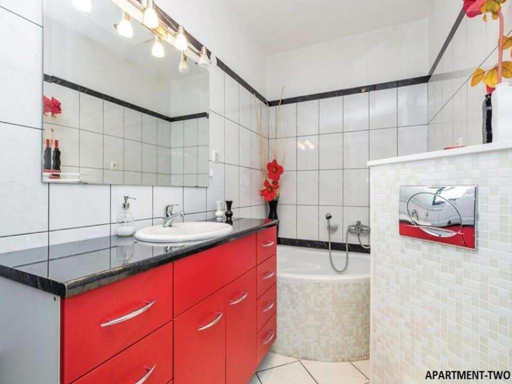 Kuchyňa alebo kuchynka v ubytovaní Apartment Monte Rosa