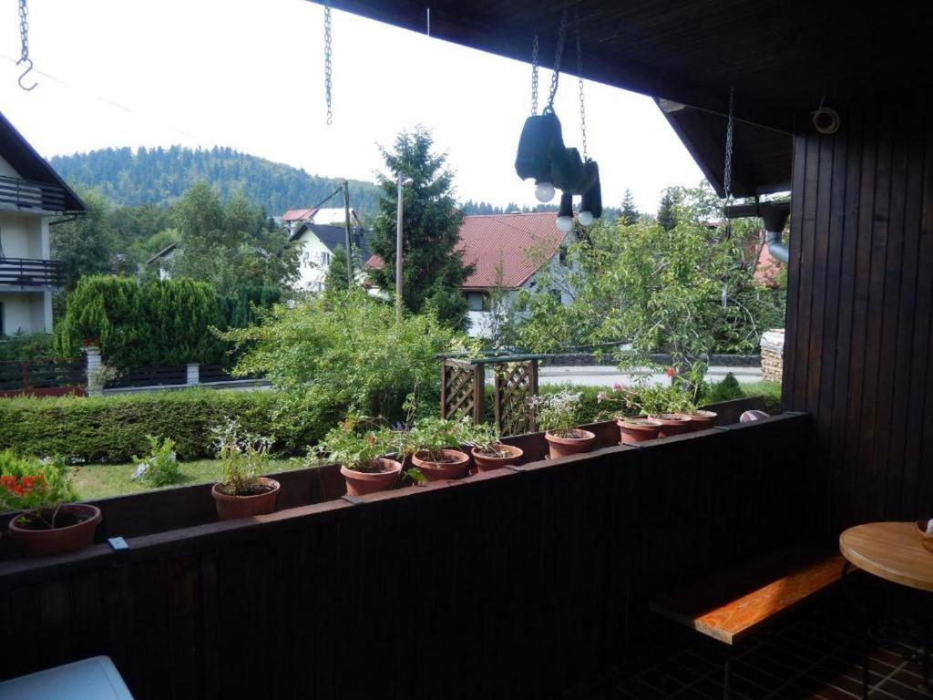 Vonkajšia záhrada v ubytovaní Apartment Monte Rosa