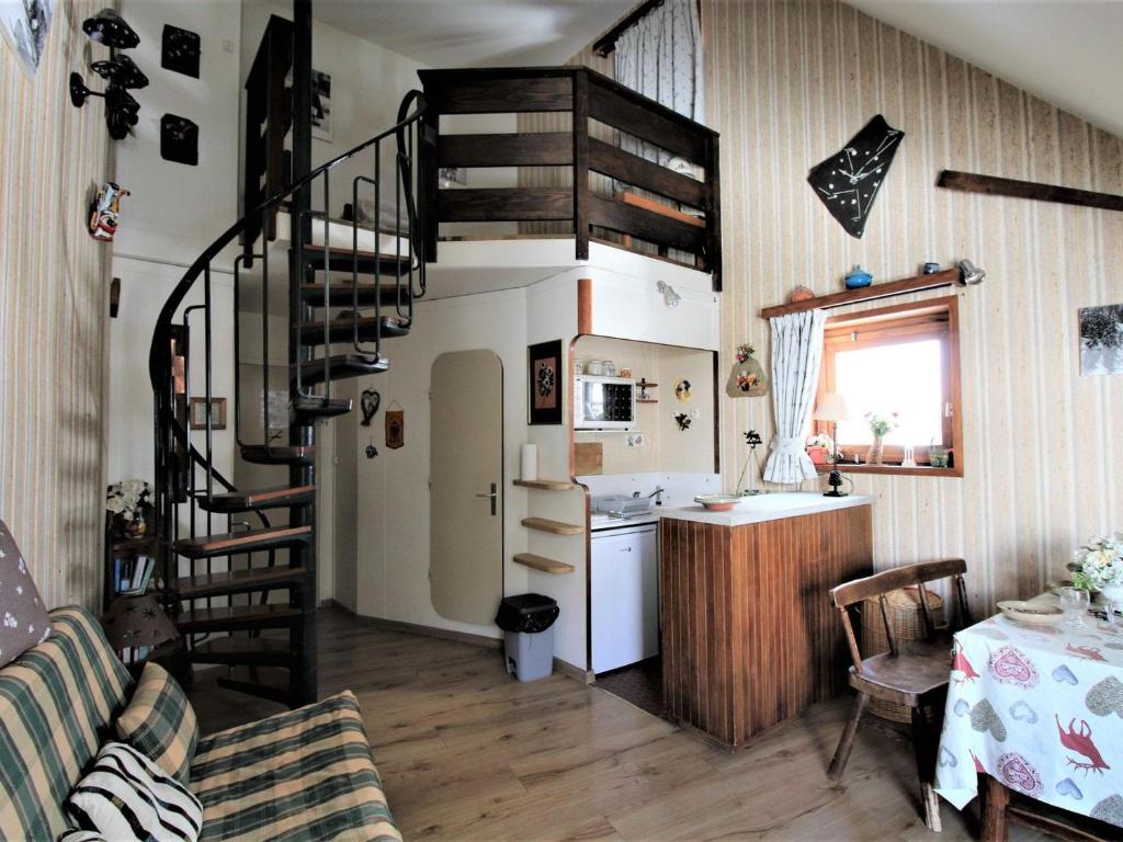 Appartement Avoriaz 4 pers, centre-ville, mezzanine