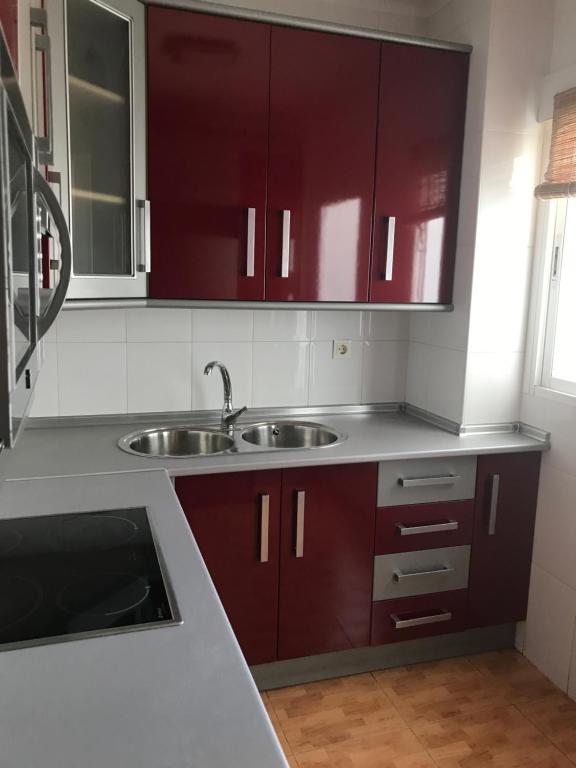 A kitchen or kitchenette at Vivienda con fines turísticos ALMA