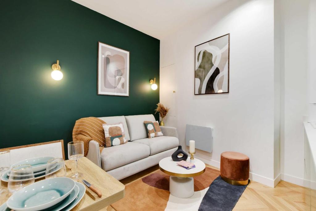 Posedenie v ubytovaní Chic Apartment - 1BR-4P - Facing the Louvre