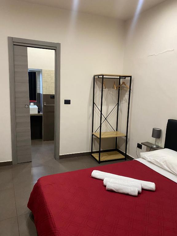 Łóżko lub łóżka w pokoju w obiekcie Sistra