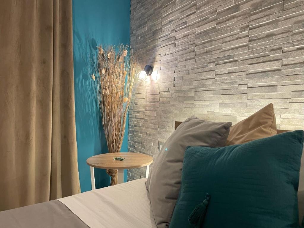Łóżko lub łóżka w pokoju w obiekcie 80040GuestHouse