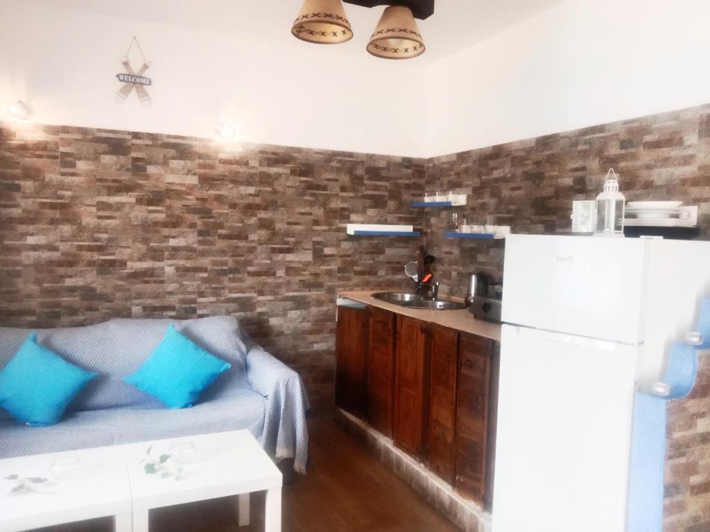 Kuchyň nebo kuchyňský kout v ubytování Casa del abuelo trujillo 2