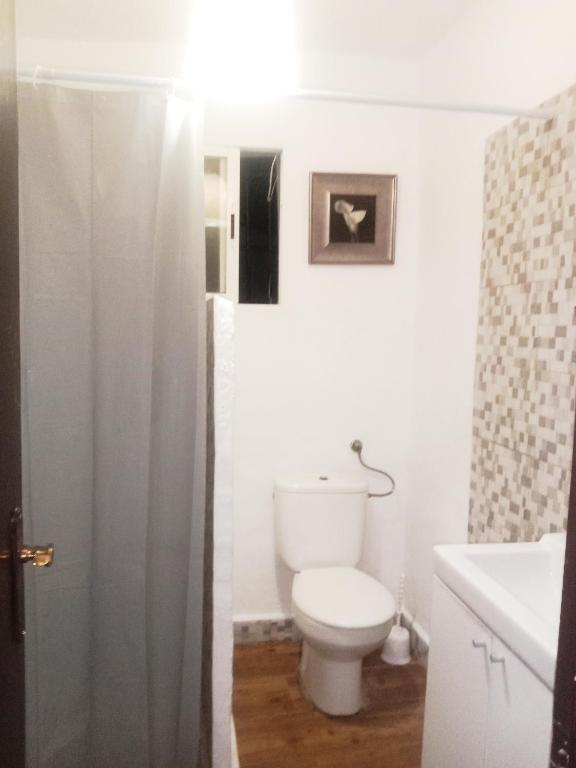 Koupelna v ubytování Casa del abuelo trujillo 2