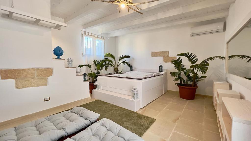 Postel nebo postele na pokoji v ubytování Vico Sauro Apartament