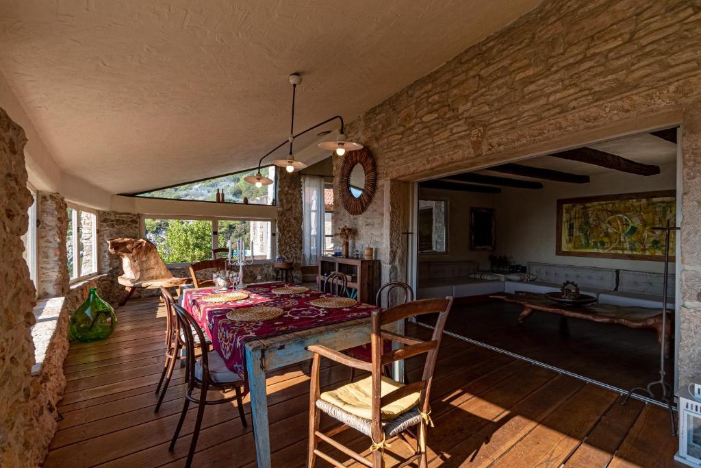 Posezení v ubytování Villa Defora