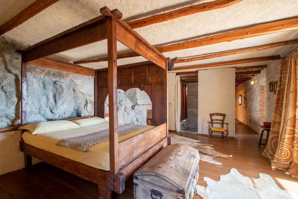 Postel nebo postele na pokoji v ubytování Villa Defora