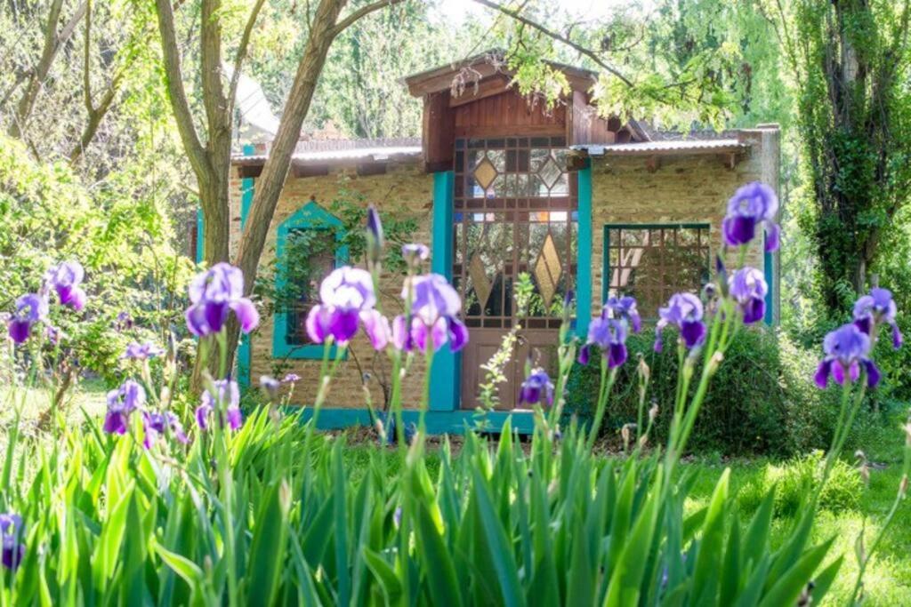 La casita del bosque, en el río.