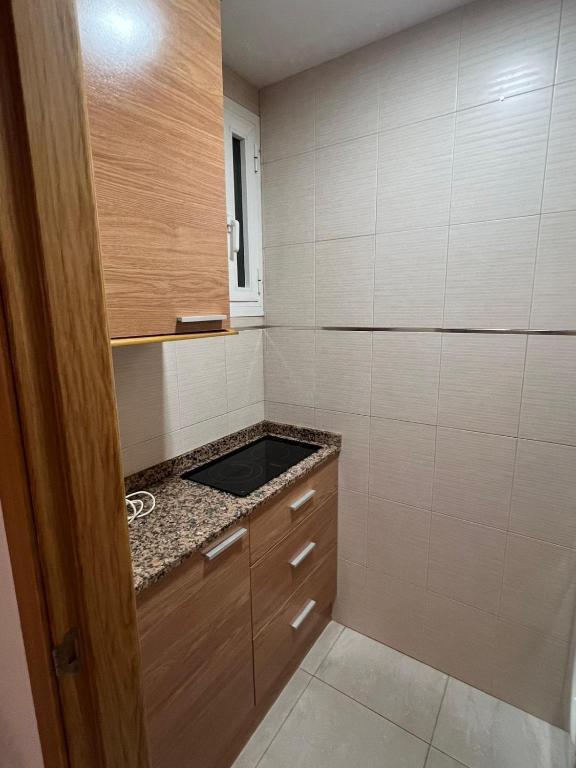 Kuchyň nebo kuchyňský kout v ubytování Apartamento Marval PLAYA DE LEVANTE